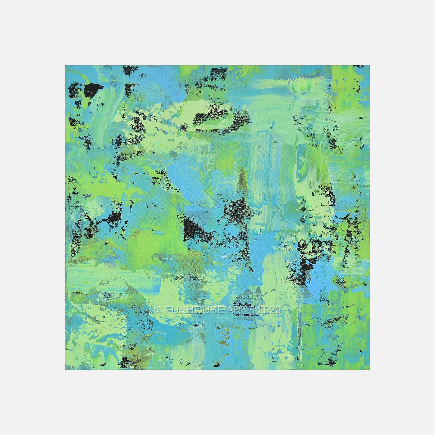 Feeling Springy — Alice Lipping, on gray background
