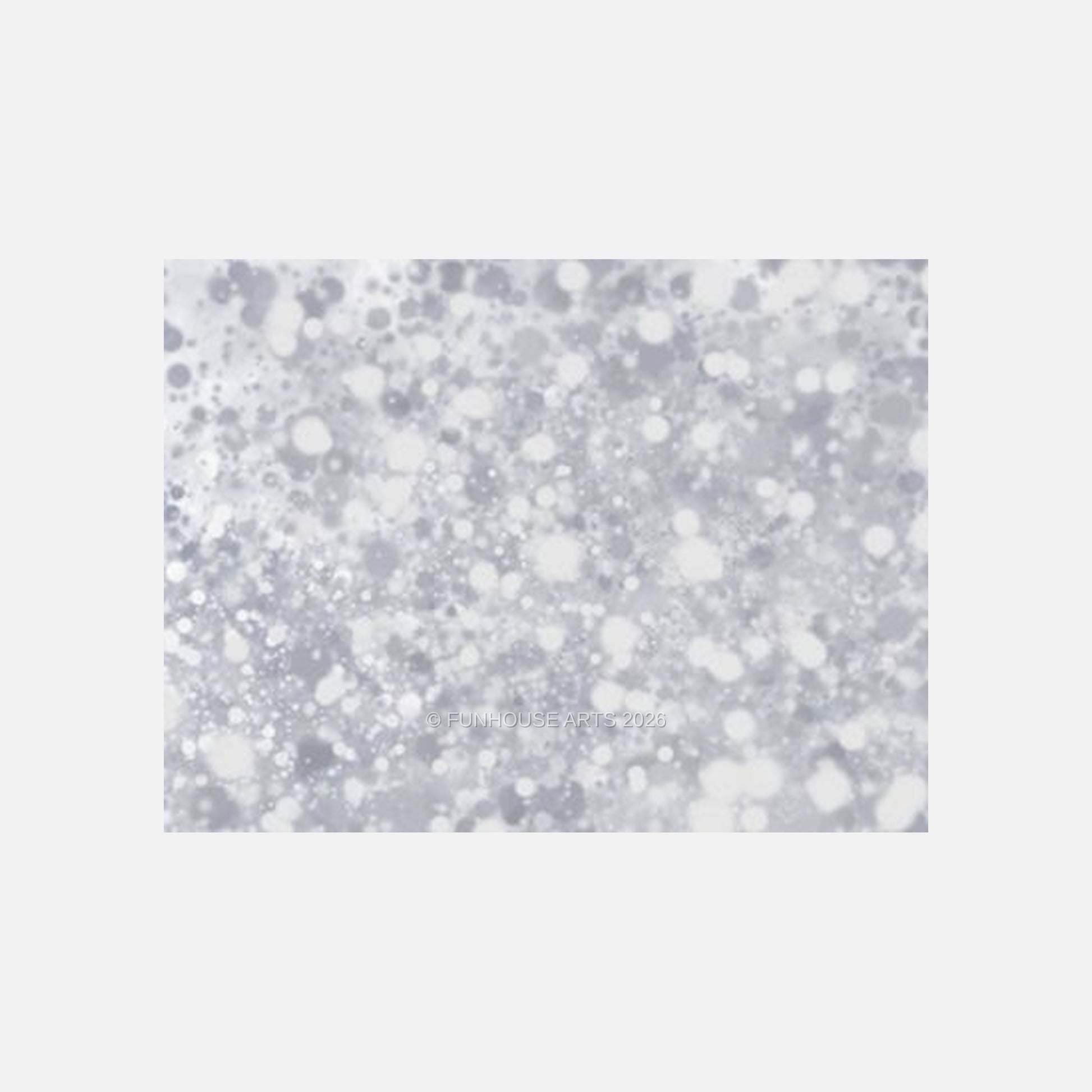 Blurry Spots — Alice Lipping, on gray background
