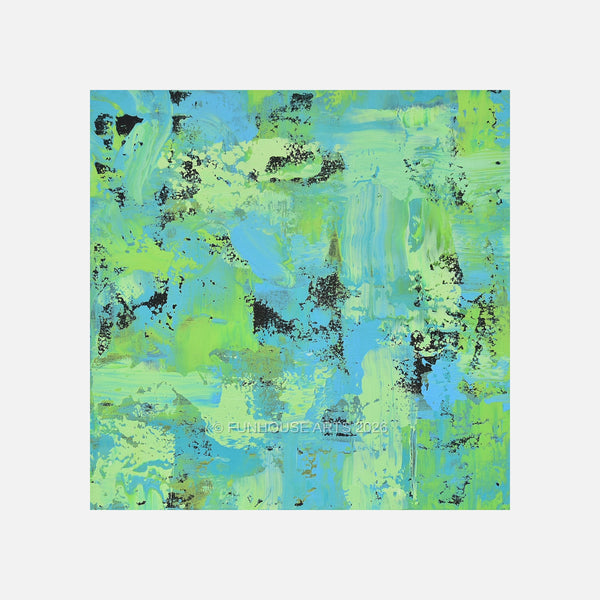 Feeling Springy — Alice Lipping, on gray background