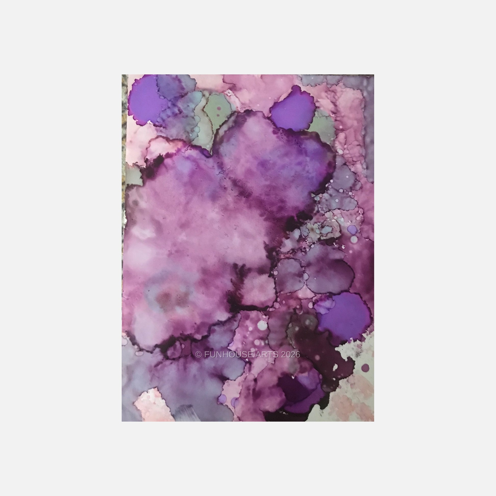 Lilac — Alice Lipping, on gray background