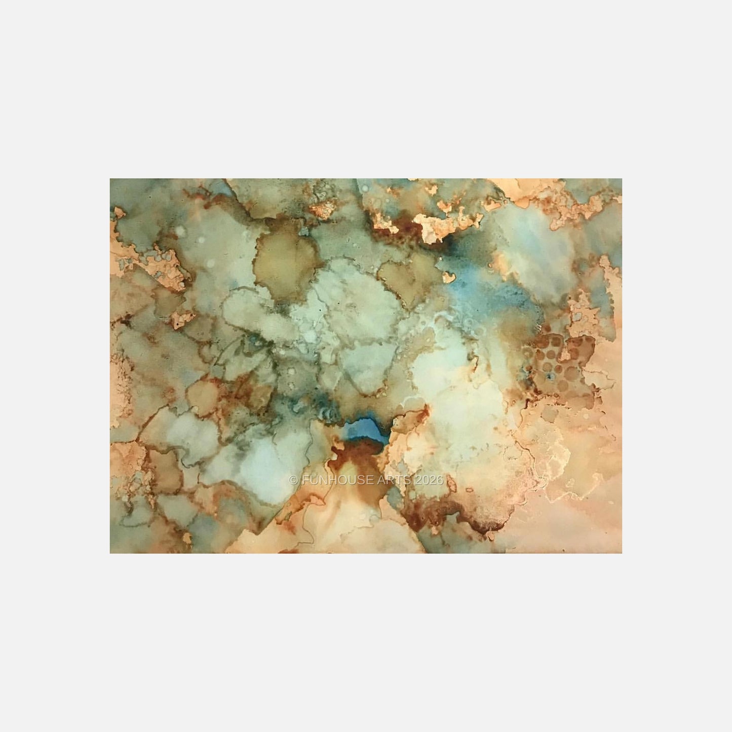 Peaches — Alice Lipping, on gray background