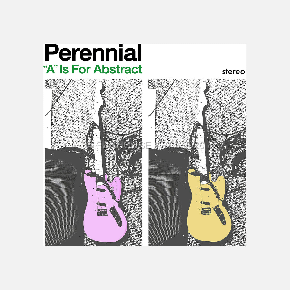 FH1219 Perennial "A Is For Abstract" album cover, Pete Deangelo