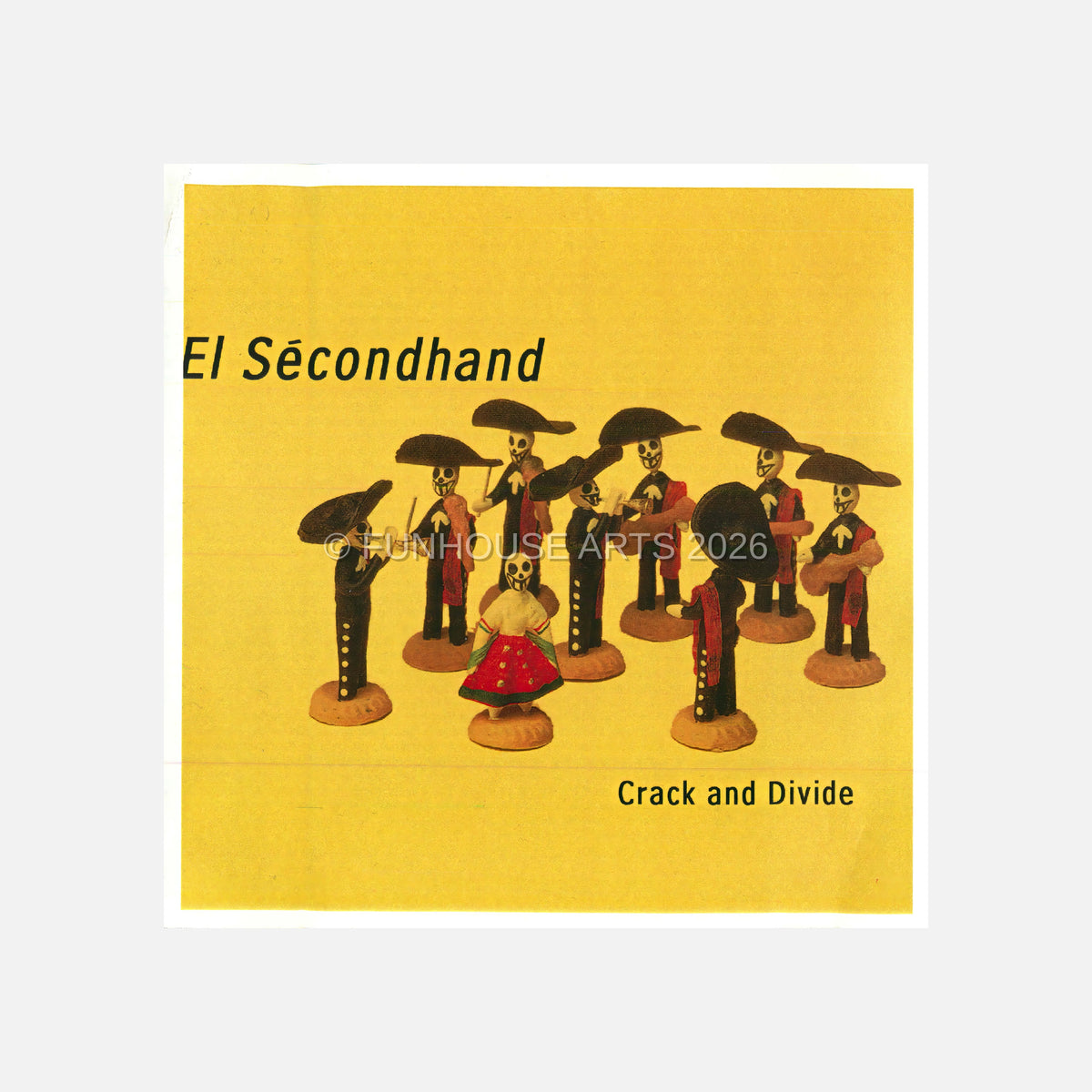 FH1231 El Secondhand "Crack and Divide" album cover, Pete Deangelo