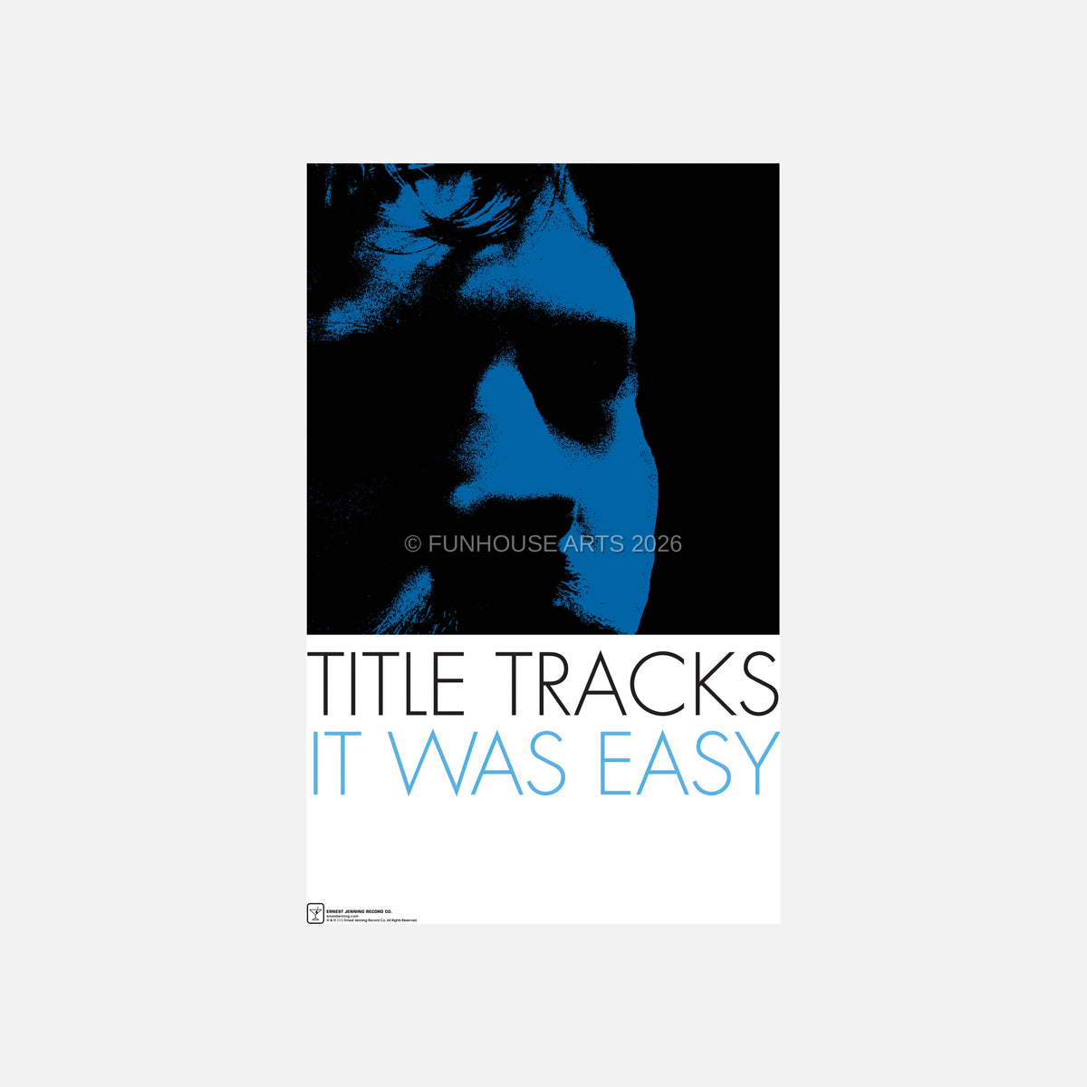 FH1242 Title Tracks "It Was Easy" poster, Pete Deangelo