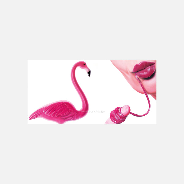 Pink Flamingo by Cristina Guerrero